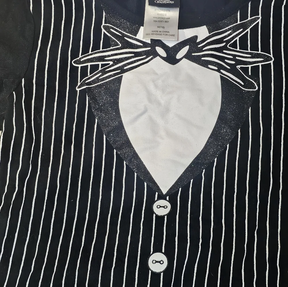Disney Nightmare Before Christmas Dress With Hood. Kids Size M7/8. From Disney. - Picture 6 of 10